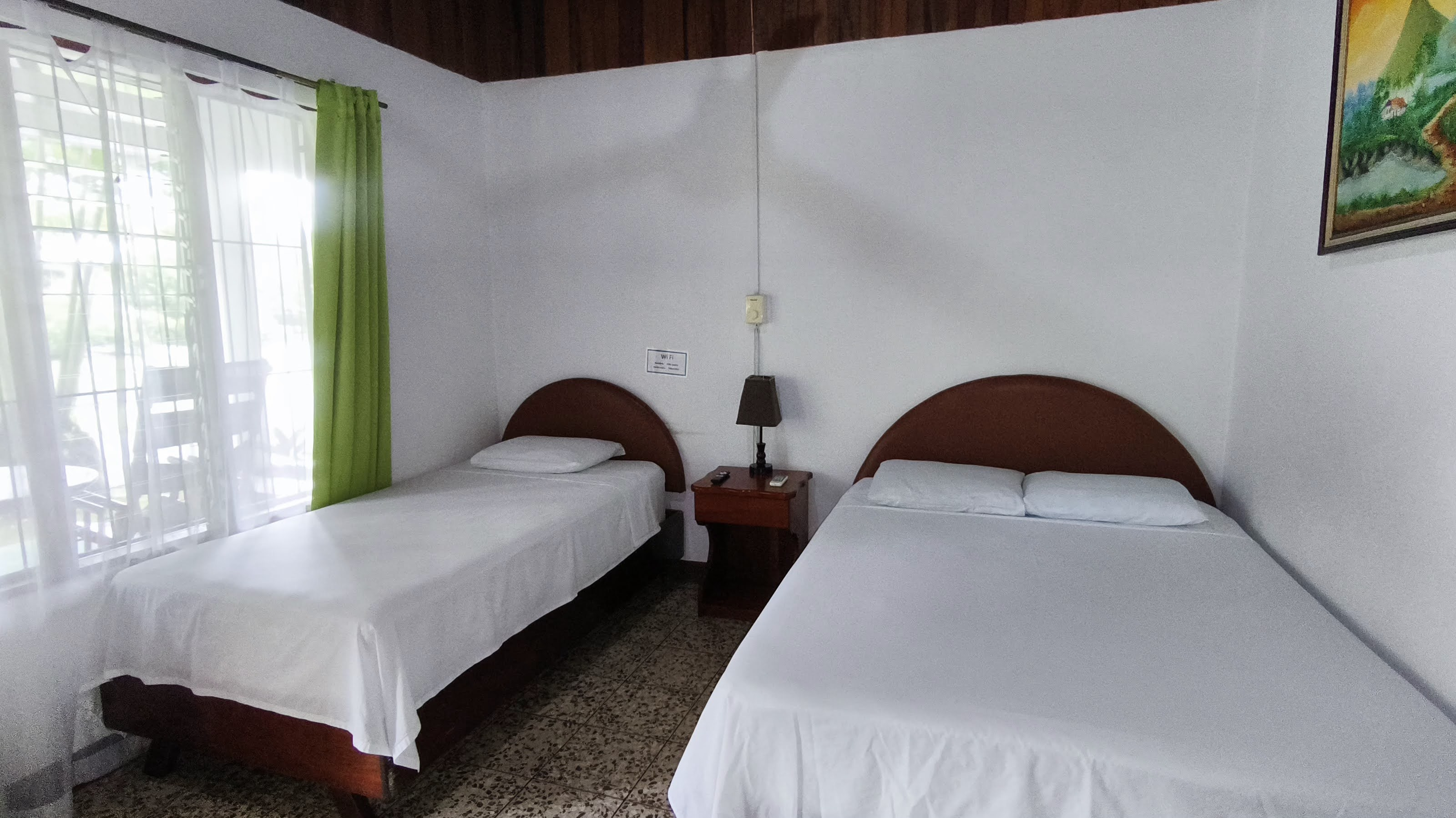 Double Single Bed + Full Bed